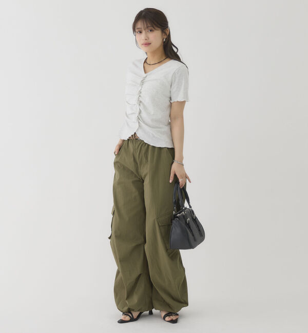 archives「チノバレルタックカーゴパンツ」|カーゴ|
