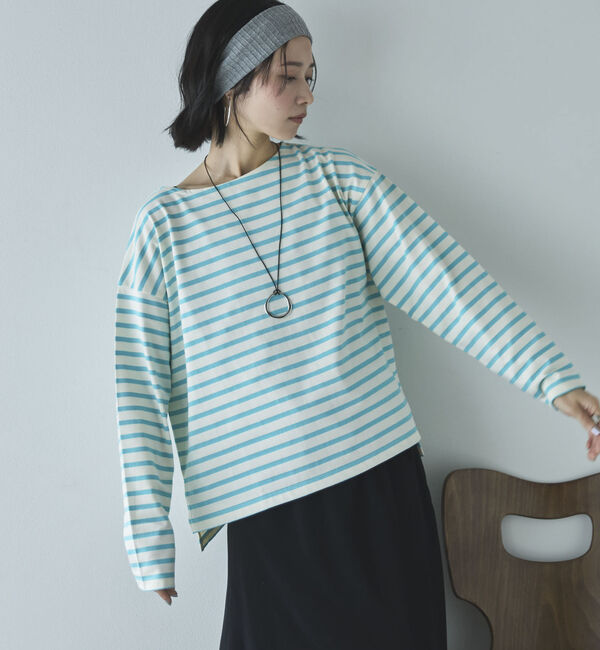 Doux archives「バスクボーダーロンＴｅｅ」|Tシャツ・カットソー|