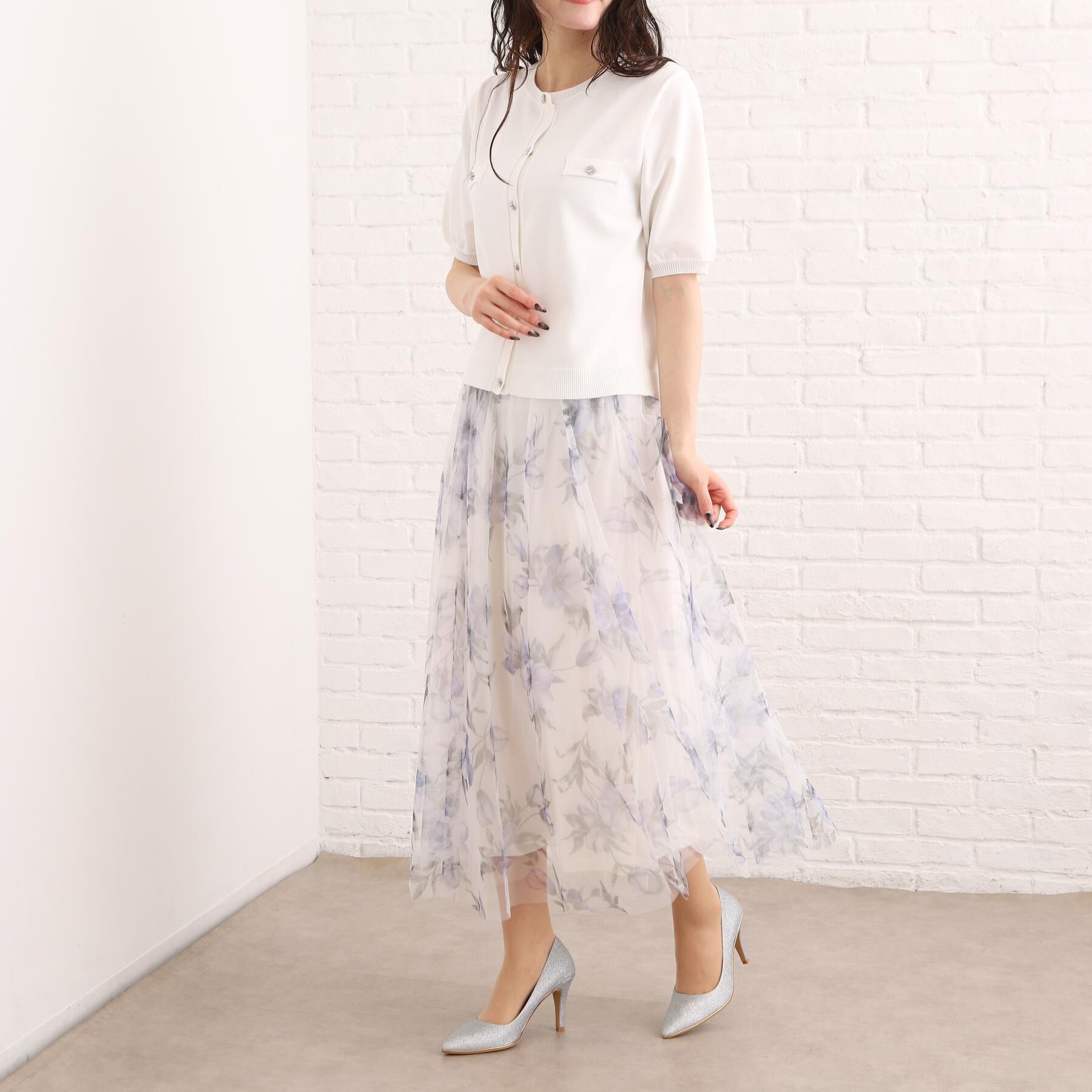 ESPERANZA「【12時間パンプス】約8.5㎝／ラメ素材　歩きやすくて疲れにくい」|パンプス|