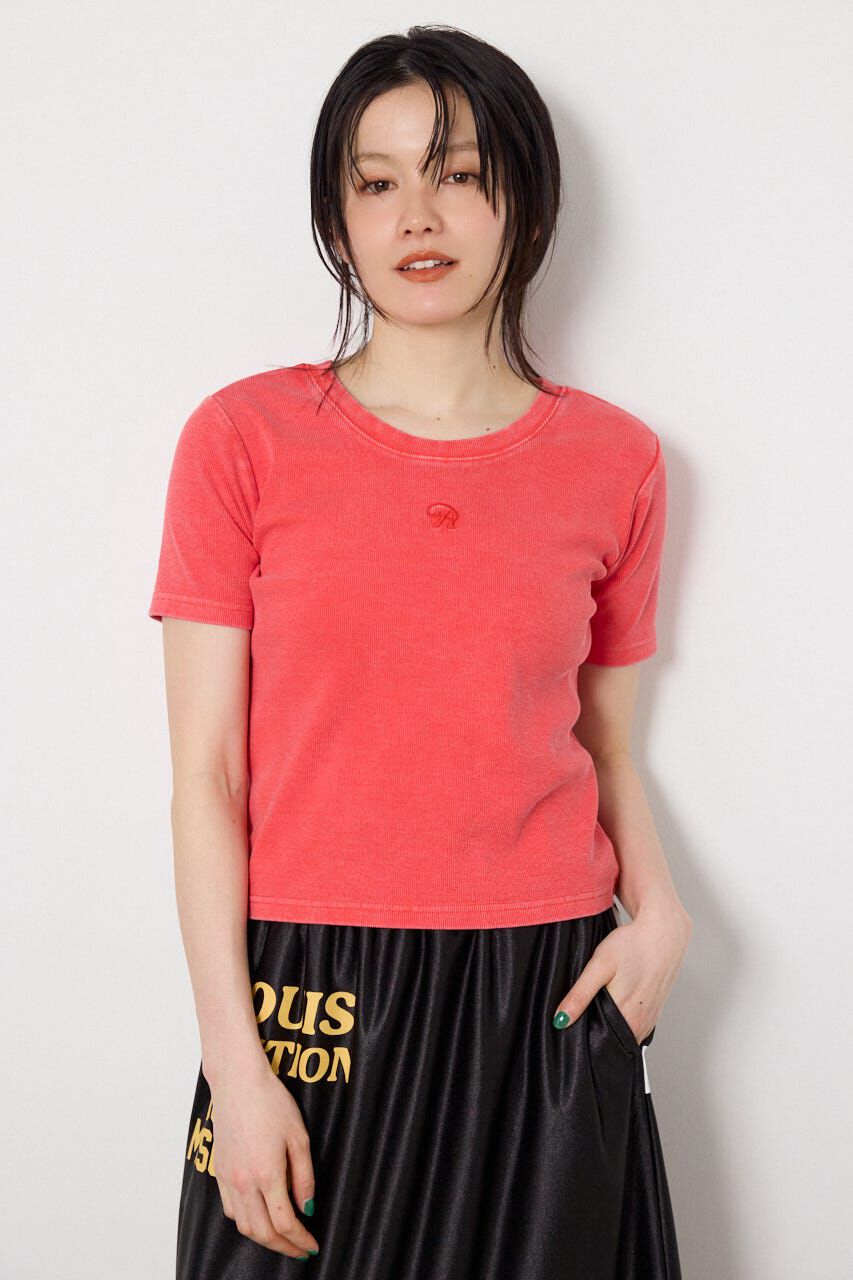 RODEO CROWNS「ピグメント2wayリブTシャツ」|Tシャツ・カットソー|