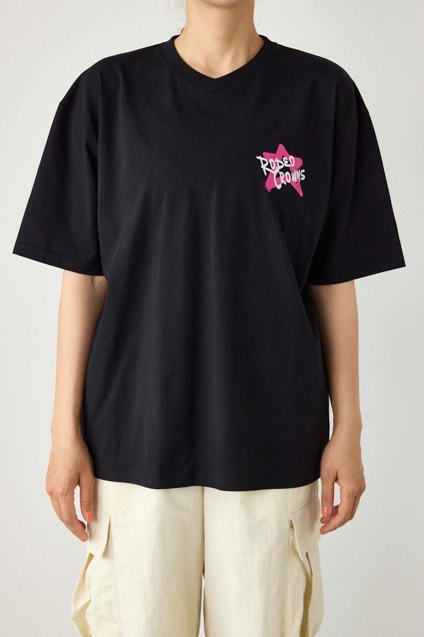 RODEO CROWNS「Cool Graffiti Logo Tシャツ」|Tシャツ・カットソー|