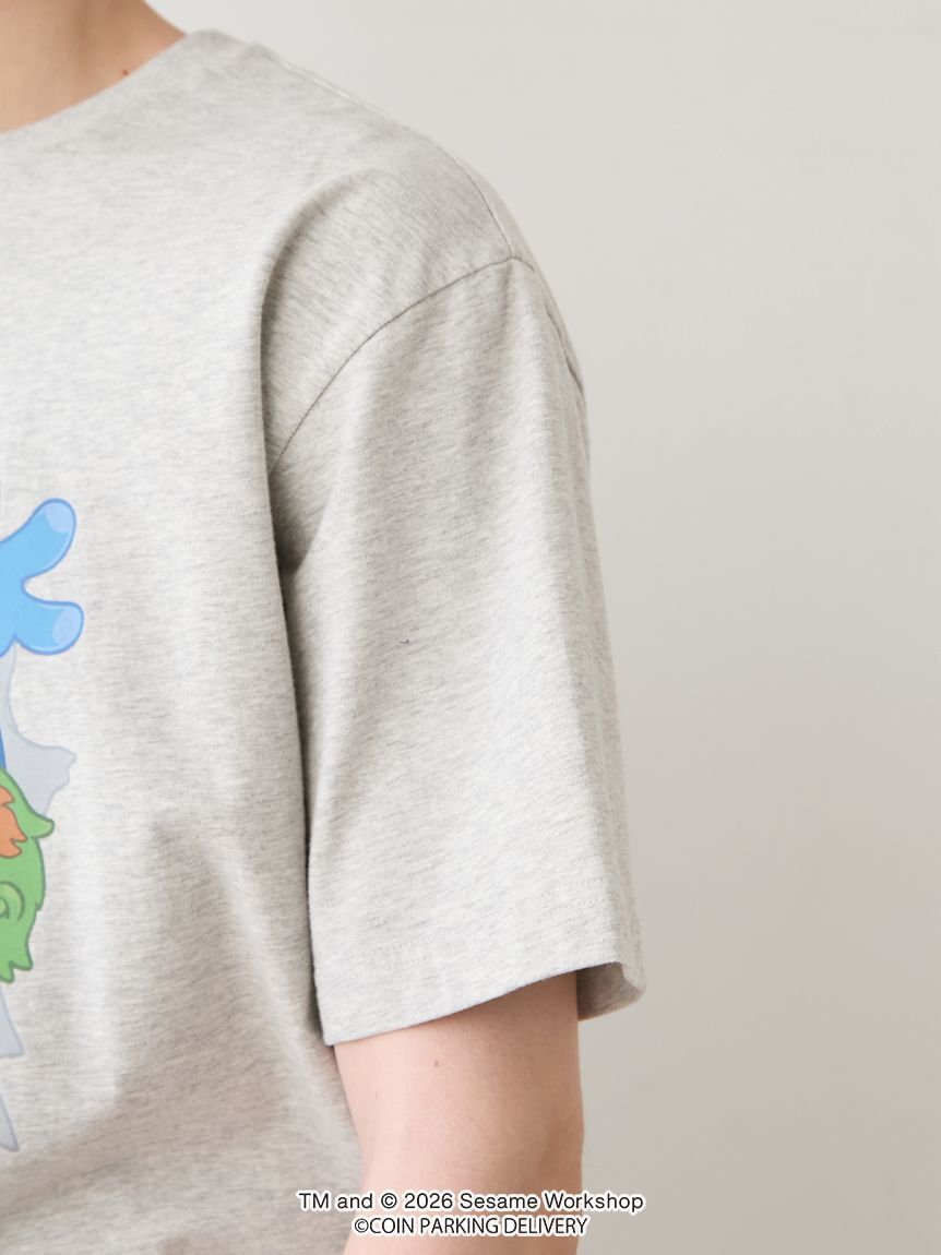 GELATO PIQUE HOMME「【SESAMESTREET&times;CPDHOOME meets GELATOPIQUE】コットンワンポイントプリントTシャツ」|ルームウェア|