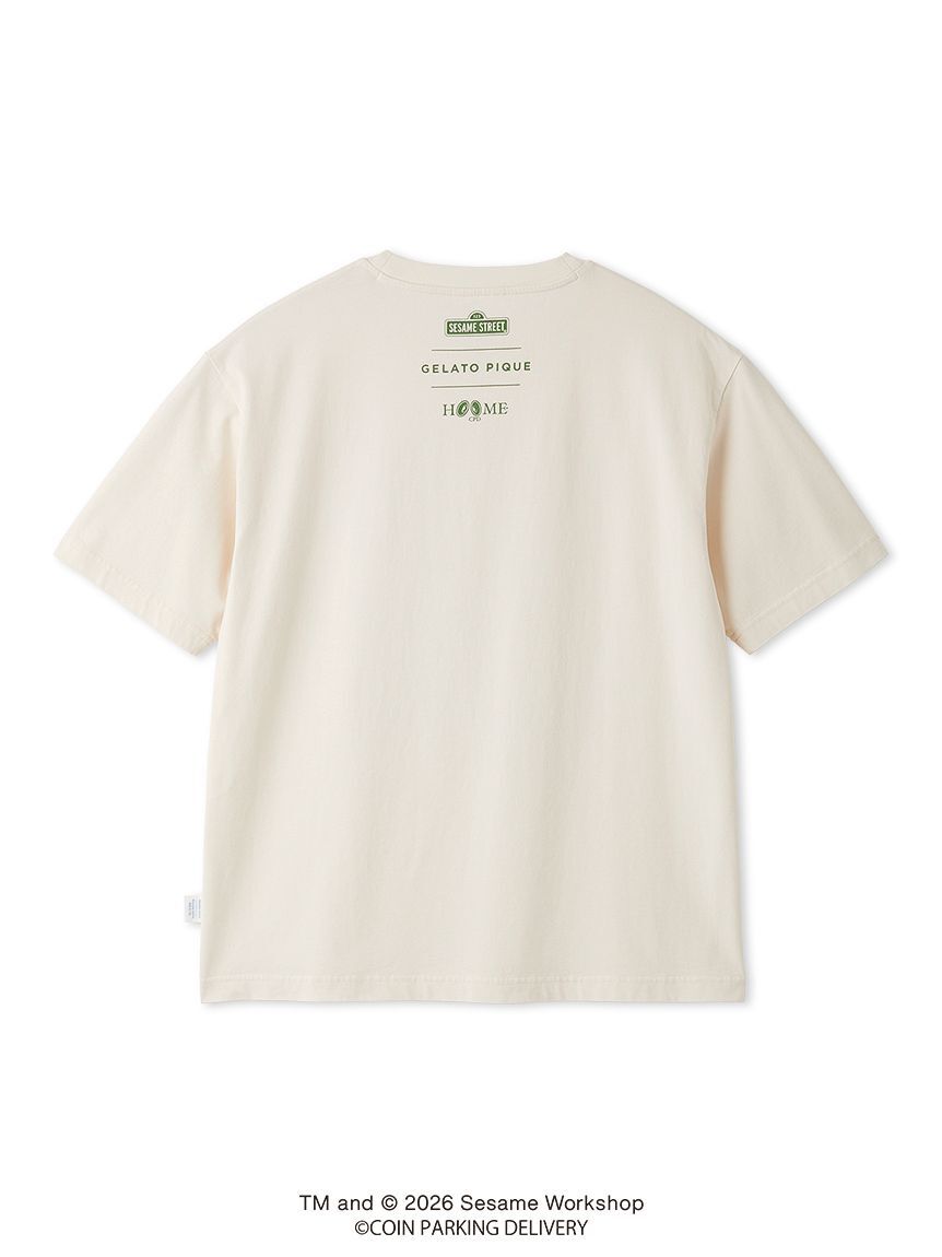 GELATO PIQUE HOMME「【SESAMESTREET&times;CPDHOOME meets GELATOPIQUE】コットンワンポイントプリントTシャツ」|ルームウェア|
