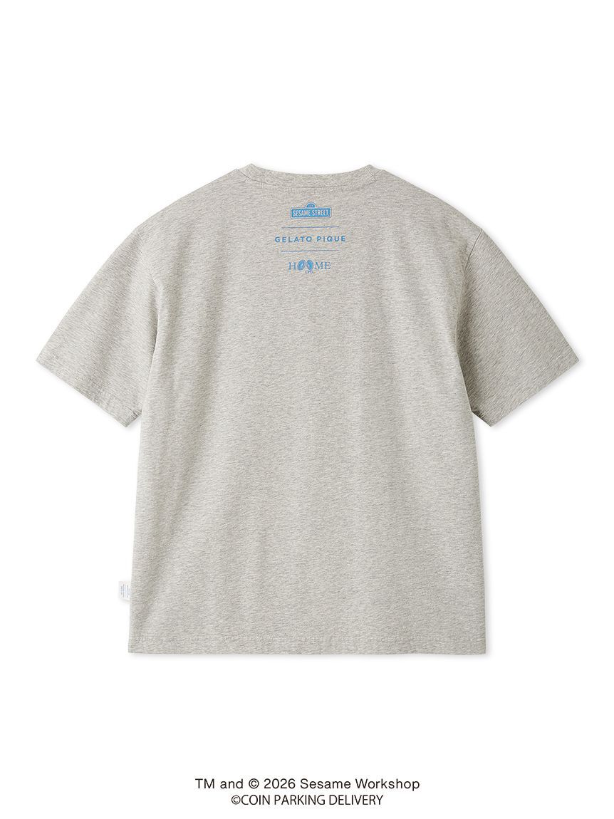 GELATO PIQUE HOMME「【SESAMESTREET&times;CPDHOOME meets GELATOPIQUE】コットンワンポイントプリントTシャツ」|ルームウェア|