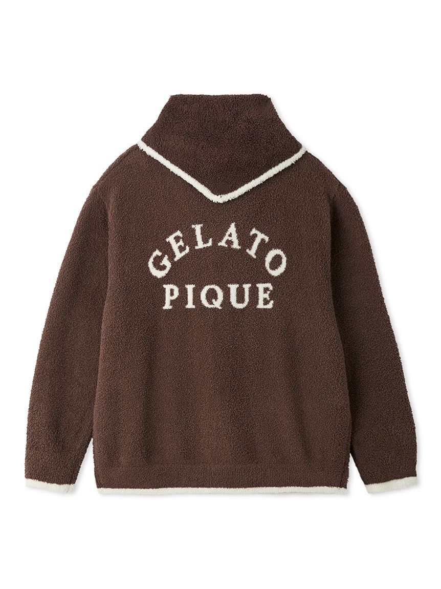 GELATO PIQUE HOMME「【HOMME】ベビモコアニマルブレッドカーディガン&スカーフセット」|ルームウェア|