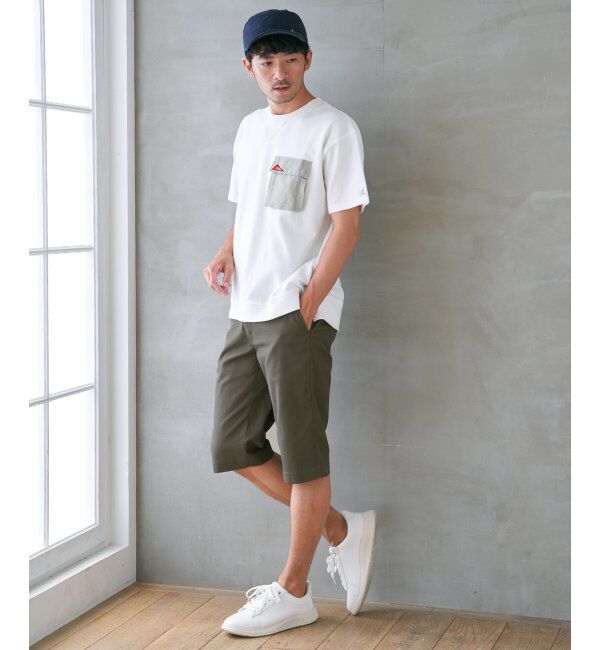 ikka「URBAN NATURE LIFE アーバンネイチャーライフ ワンポイントポケットTシャツ」|Tシャツ・カットソー|