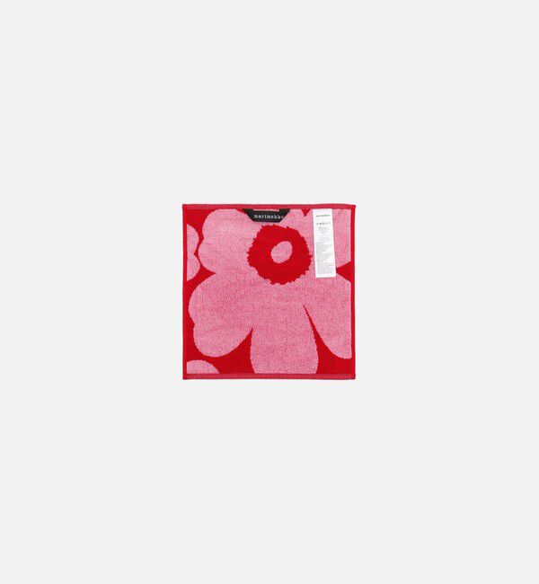 Marimekko「Unikko ミニタオル 30&times;30cm」|タオル|
