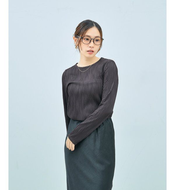  「ウェリントン型 メガネ | 黒縁フレーム 軽量 伊達めがね・度付き ユニセックス Zoff  レンズ交換券付」|メガネ|