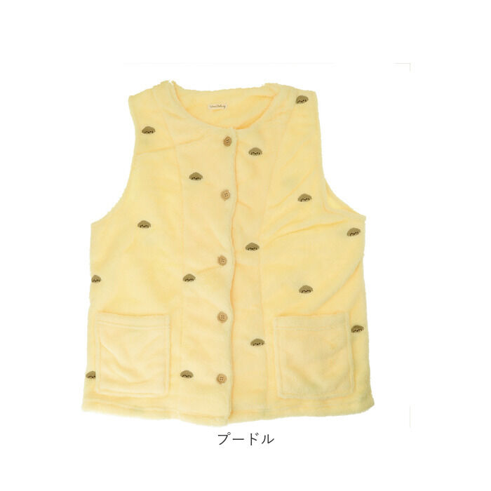 BACKYARD FAMILY「ベスト レディース ルームウェア 通販 刺繍ベスト 部屋着 ジレ トップス ルームウエア 秋 冬」|ルームウェア|