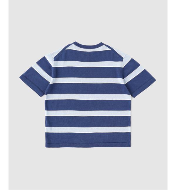 EDIFICE「《EDIFICE by PIPPIOLINO》ボーダー ニット Tシャツ」|Tシャツ・カットソー|