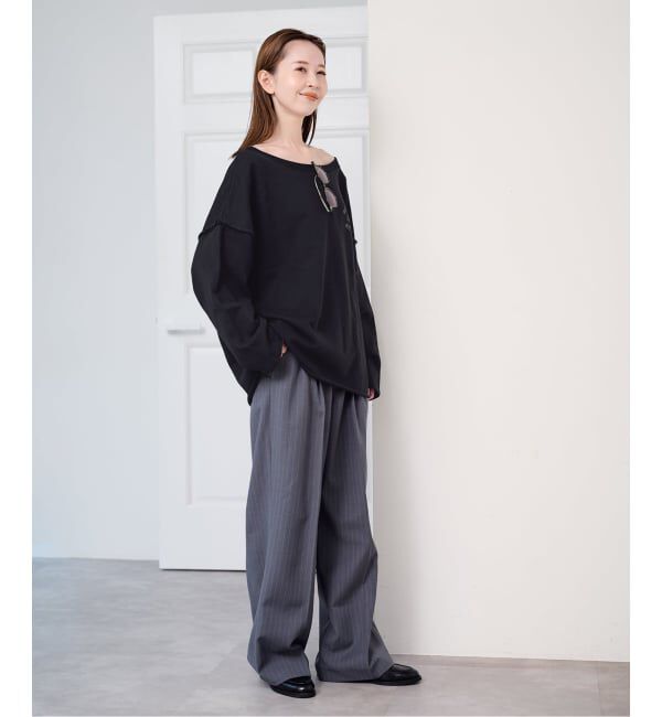 U by SPICK&SPAN「《予約》オーバーロゴスウェット」|スウェット・ジャージ|