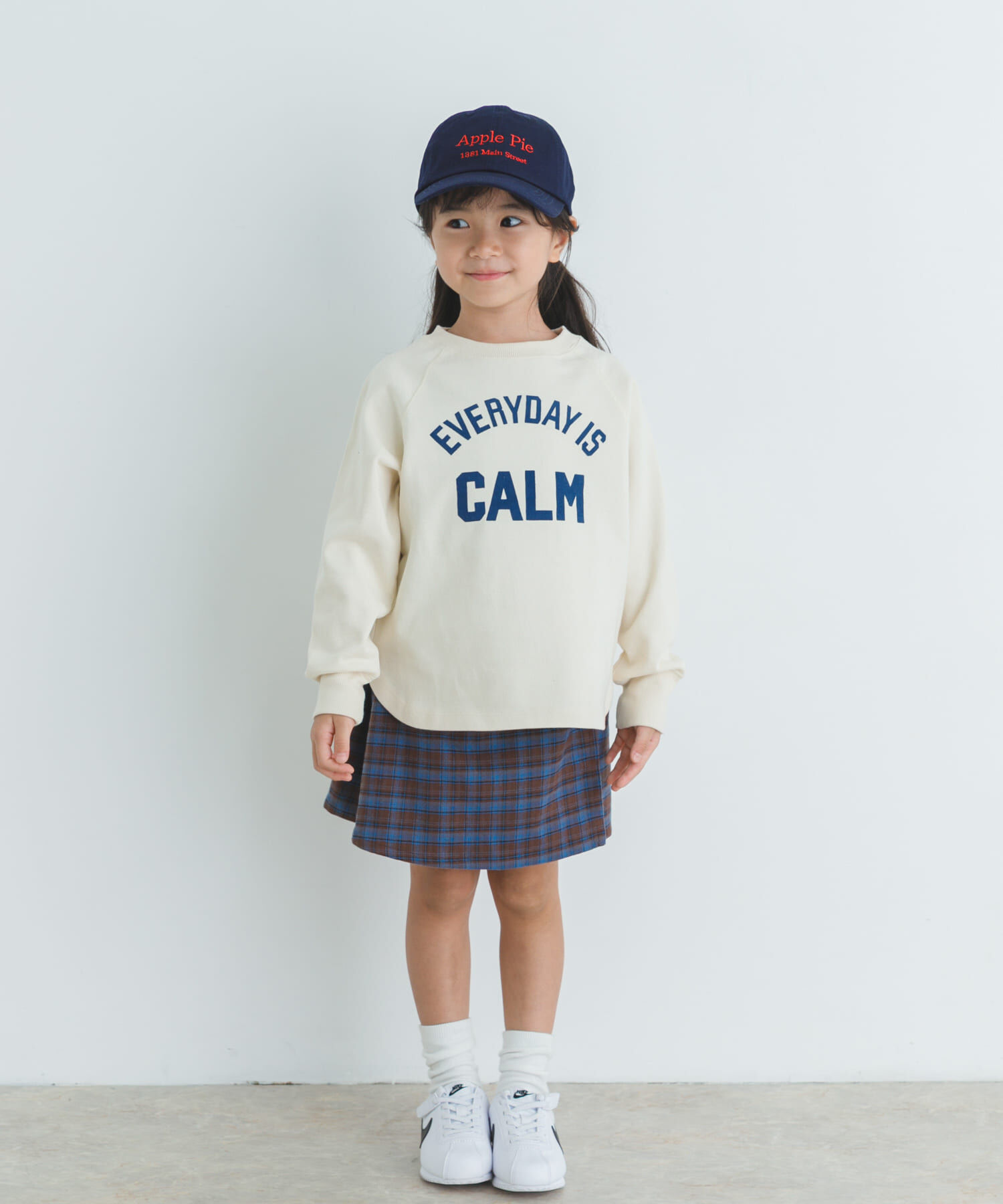 URBAN RESEARCH DOORS「『WEB/一部店舗限定サイズ』チェックラップキュロット(KIDS)」|その他|