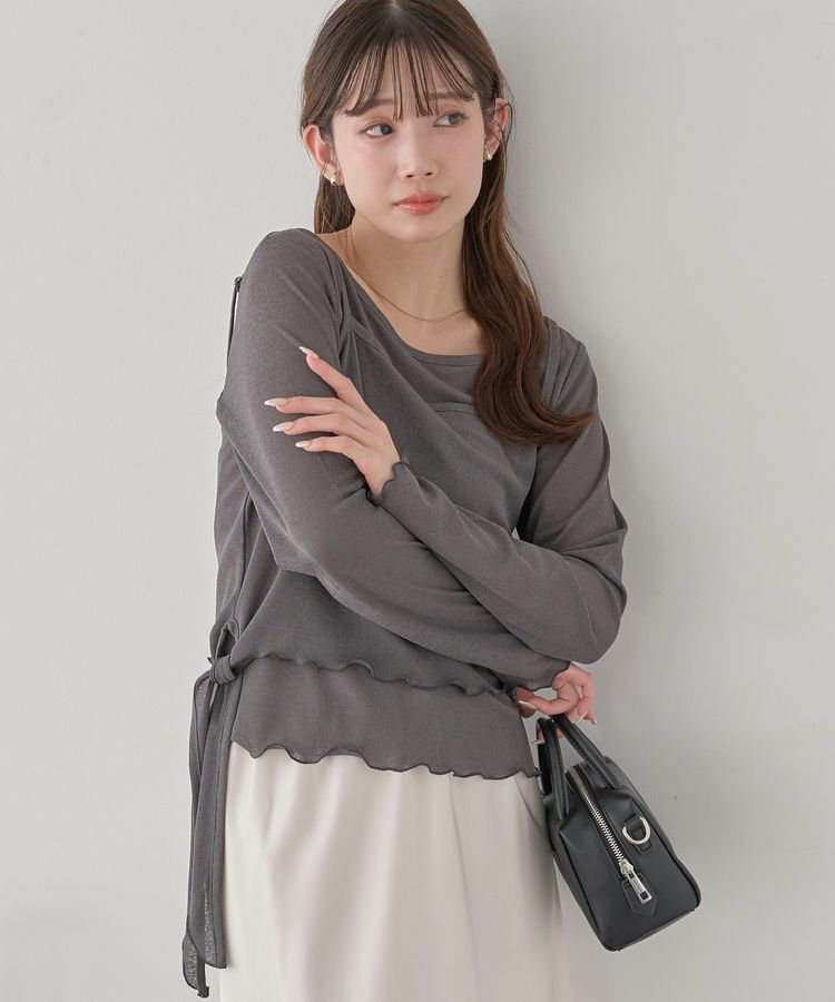 earth music&ecology「【SET】ツイストキャミレイヤードカットソー」|Tシャツ・カットソー|