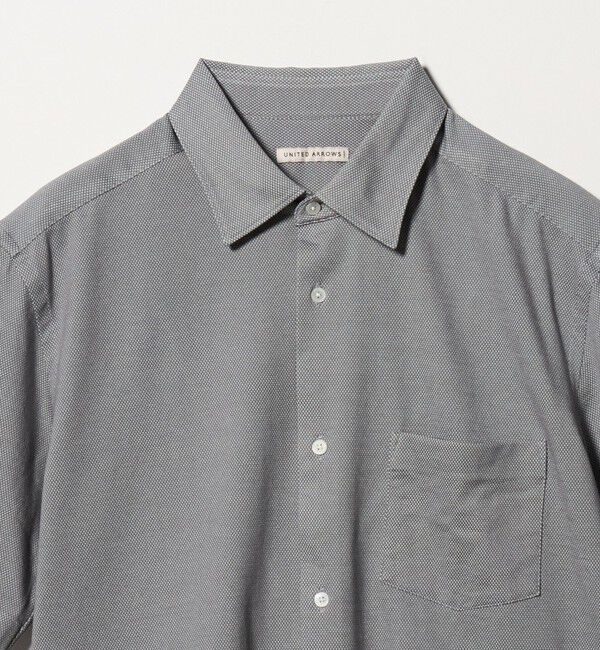 UNITED ARROWS「ロイヤルオックス ショートスリーブ セミワイドカラーシャツ  COMFORT EASY―MODEL 抗菌防臭」|シャツ・ブラウス|