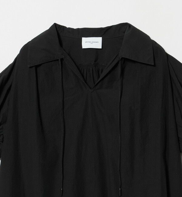 UNITED ARROWS「テントライン スキッパー ブラウス ‐ウォッシャブル‐」|シャツ・ブラウス|