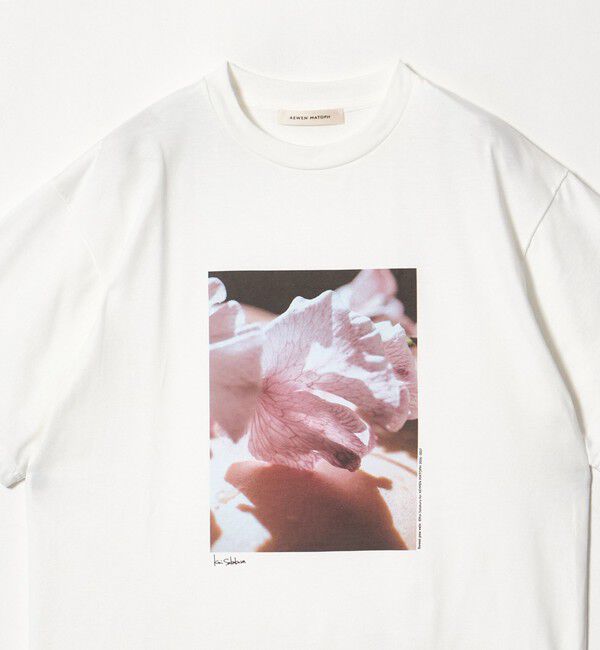 AEWEN MATOPH「＜Kei Sakakura for AEWEN MATOPH＞フォトTシャツ Sweet pea vein 」|Tシャツ・カットソー|