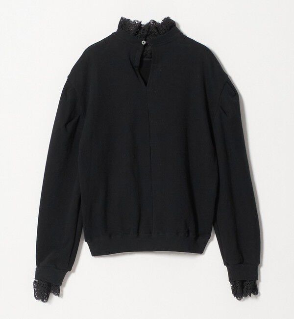 UNITED ARROWS「【別注】＜dahl&rsquo;ia＞レース ドッキング スウェット ‐united LOVE project 2026」|スウェット・ジャージ|