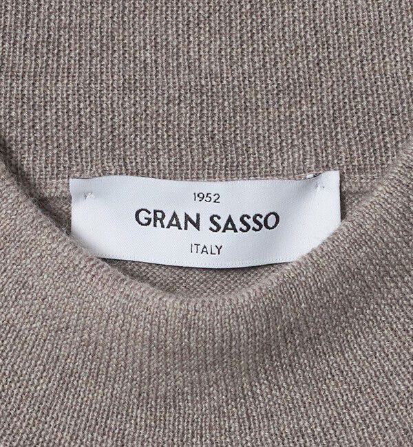 UNITED ARROWS「＜Gran Sasso＞ モックネック ロングスリーブ ニット」|ニット・セーター|
