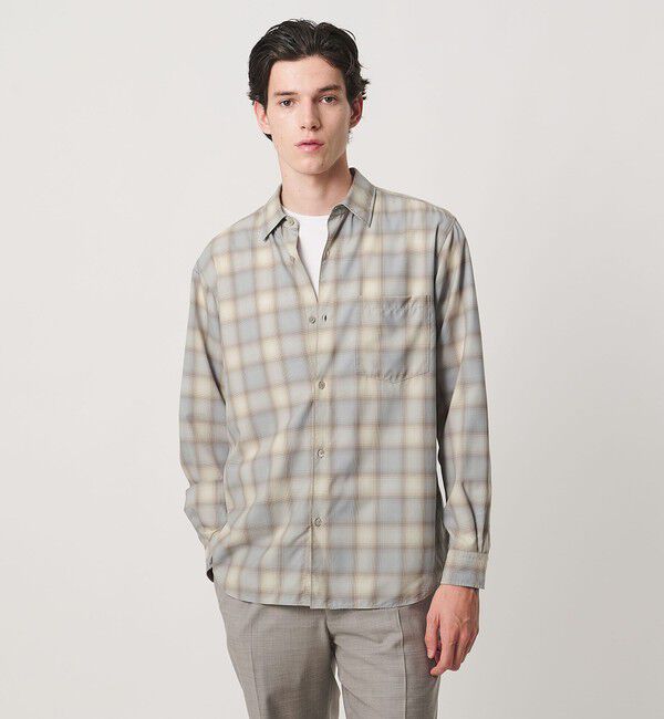 UNITED ARROWS「ワンフォーティ トロピカル レギュラーカラーシャツ」|シャツ・ブラウス|