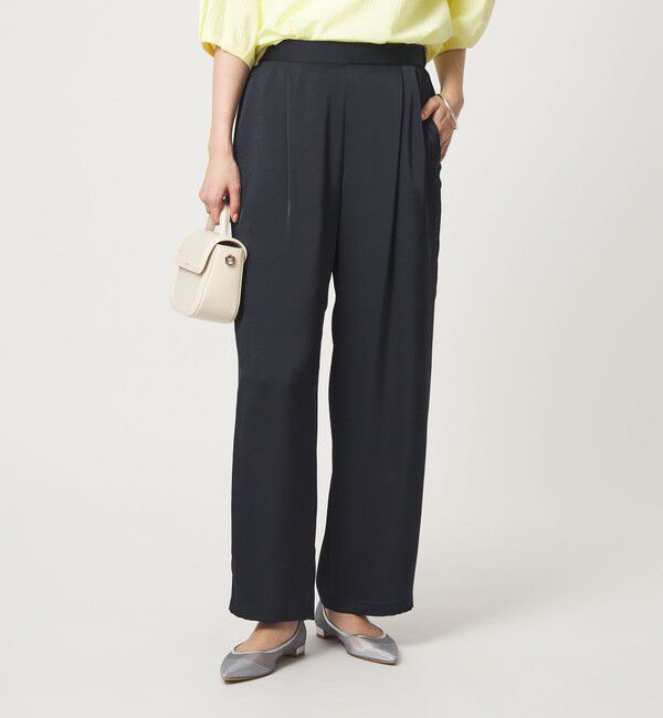 UNITED ARROWS green label relaxing「サテン パンツ」|その他|