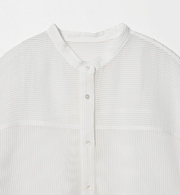 UNITED ARROWS green label relaxing「シアー コードレーン ショートスリーブ シャツ」|シャツ・ブラウス|