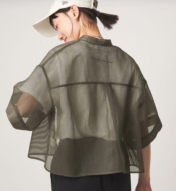 UNITED ARROWS green label relaxing「シアー コードレーン ショートスリーブ シャツ」|シャツ・ブラウス|