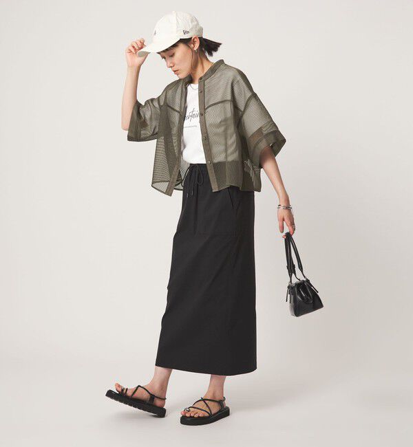 UNITED ARROWS green label relaxing「シアー コードレーン ショートスリーブ シャツ」|シャツ・ブラウス|
