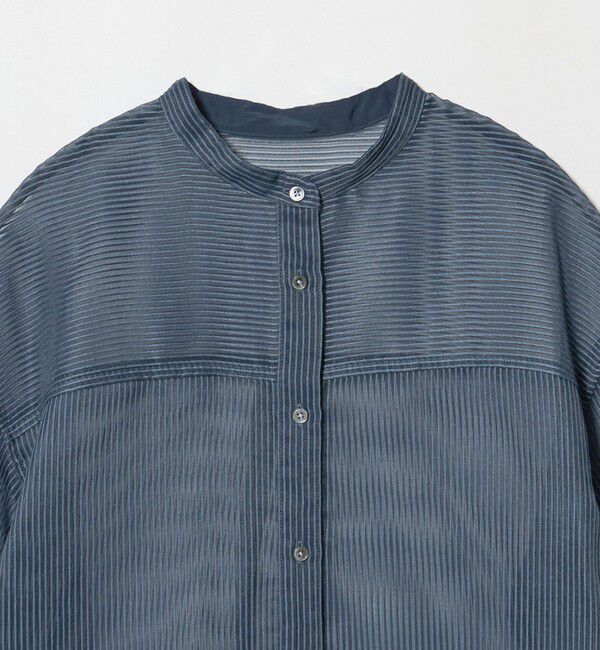 UNITED ARROWS green label relaxing「シアー コードレーン ショートスリーブ シャツ」|シャツ・ブラウス|