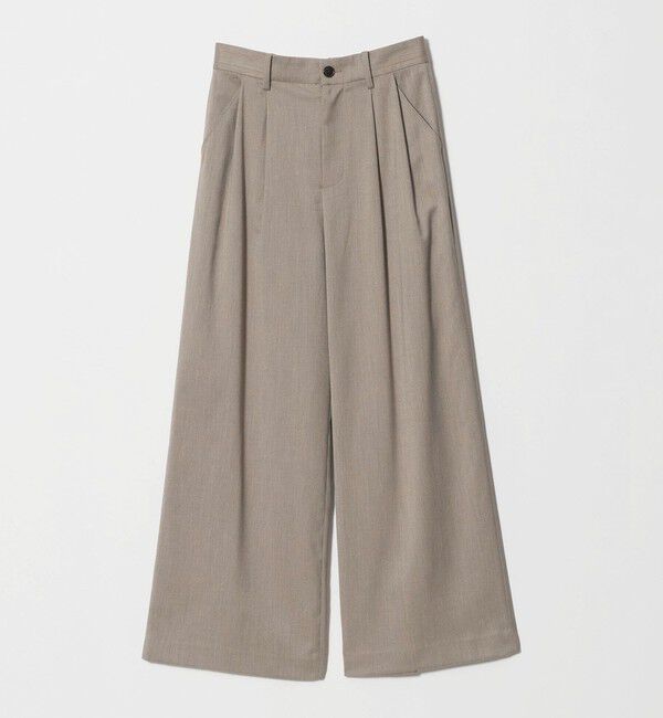 UNITED ARROWS green label relaxing「ソモウライク 2タック ワイド パンツ ウォッシャブル ストレッチ」|スラックス|