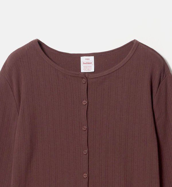 UNITED ARROWS green label relaxing「【別注】＜Healthknit＞レイヤード プルオーバーカットソー」|Tシャツ・カットソー|