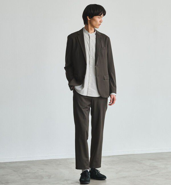 UNITED ARROWS green label relaxing「ウォッシャブル サージ ナロー ジャケット -２WAYストレッチ-」|テーラードジャケット|
