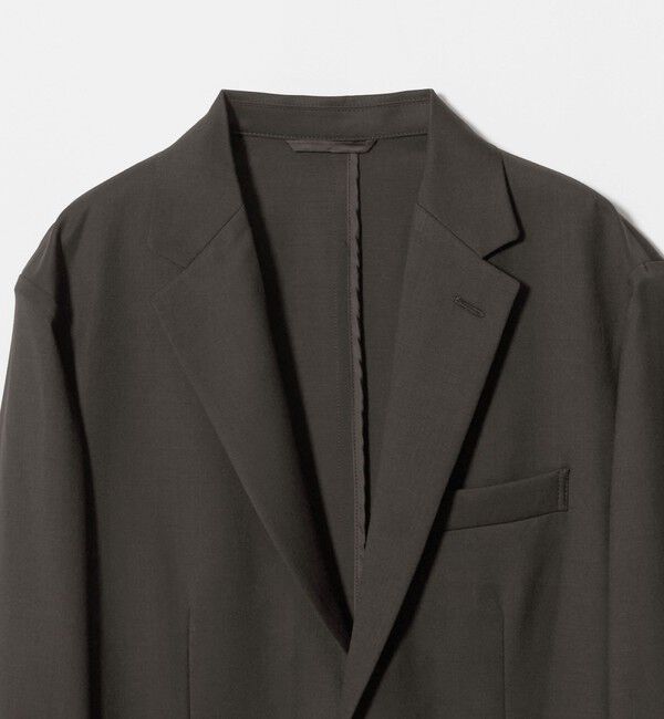 UNITED ARROWS green label relaxing「ウォッシャブル サージ ナロー ジャケット -２WAYストレッチ-」|テーラードジャケット|