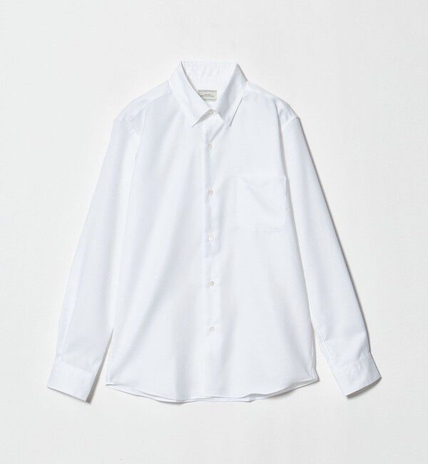 UNITED ARROWS green label relaxing「エブリット コットンオックス ソリッド スナップ ボタンダウン シャツ -イージーアイロン-」|シャツ・ブラウス|