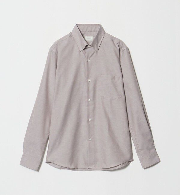 UNITED ARROWS green label relaxing「エブリット コットンオックス ソリッド スナップ ボタンダウン シャツ -イージーアイロン-」|シャツ・ブラウス|