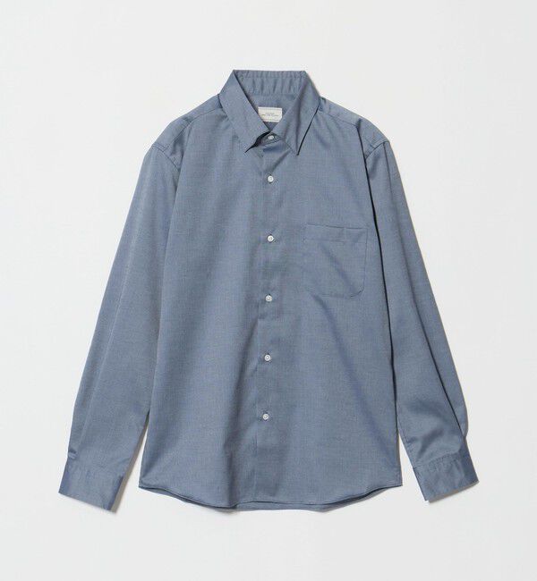 UNITED ARROWS green label relaxing「エブリット コットンオックス ソリッド スナップ ボタンダウン シャツ -イージーアイロン-」|シャツ・ブラウス|