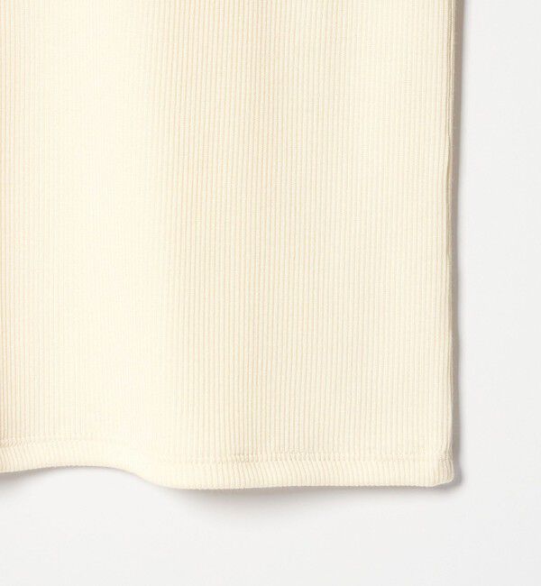 STEVEN ALAN「＜Steven Alan＞フリル ノースリーブ Tシャツ」|Tシャツ・カットソー|