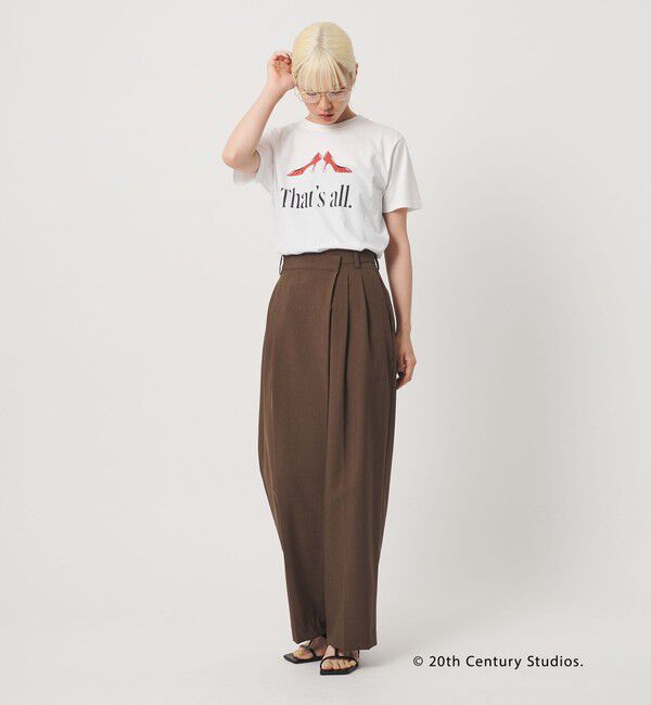 BEAUTY&YOUTH UNITED ARROWS「【別注】＜プラダを着た悪魔2＞ シアー プリント Tシャツ」|Tシャツ・カットソー|