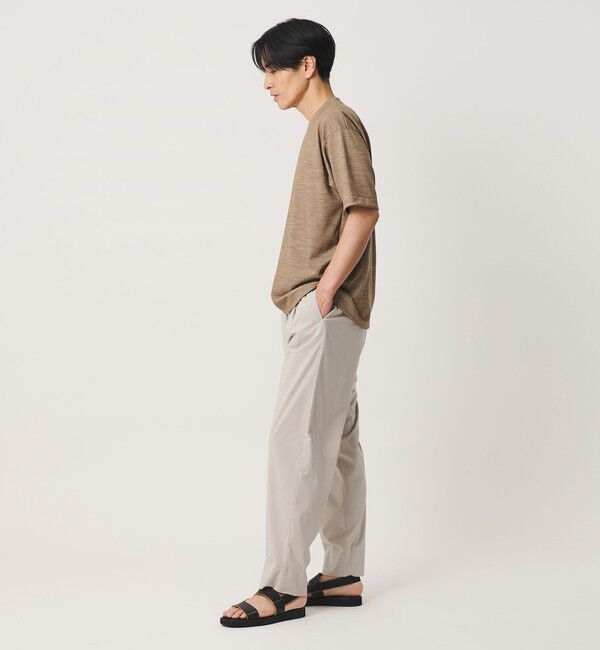 BEAUTY&YOUTH UNITED ARROWS「ウール テクスチャード クルーネック Tシャツ」|Tシャツ・カットソー|