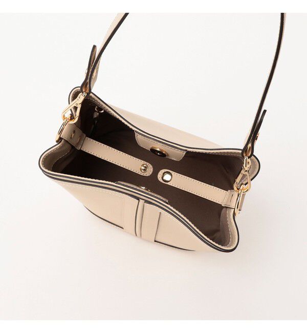 Demi-Luxe BEAMS 「GIANNI NOTARO / NEW フレーム バケット バッグ」|トートバッグ|