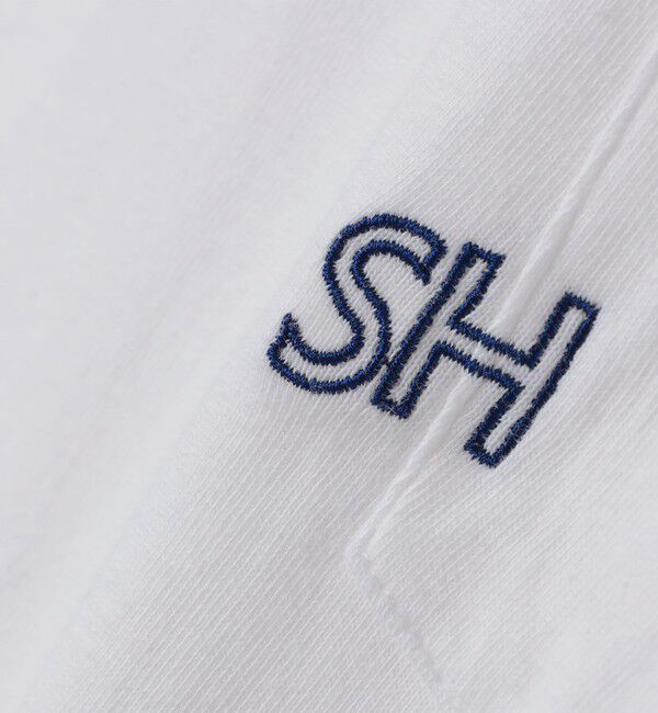 SHIPS「【WEB限定】SHIPS: エンブロイダリー SHロゴ ポケット Tシャツ」|Tシャツ・カットソー|