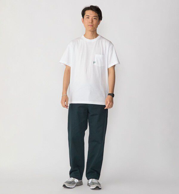 SHIPS「【WEB限定】SHIPS: エンブロイダリー SHロゴ ポケット Tシャツ」|Tシャツ・カットソー|