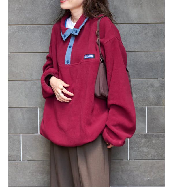 OUTDOOR PRODUCTS Usual Things「≪予約≫フリーススナップブルゾン」|その他|