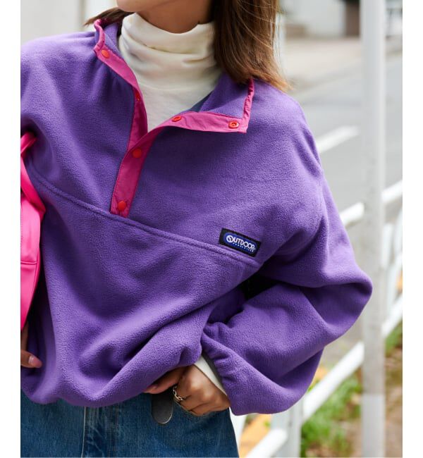 OUTDOOR PRODUCTS Usual Things「≪予約≫フリーススナップブルゾン」|その他|