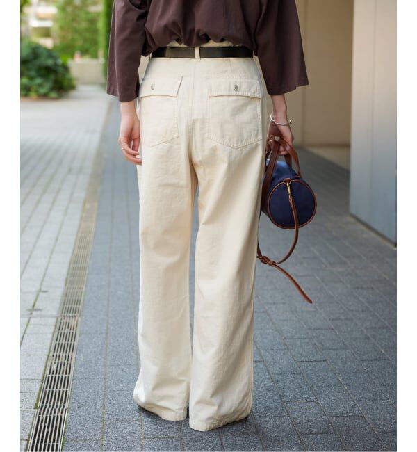 OUTDOOR PRODUCTS Usual Things「≪予約≫ULTハイライズルーズBKSベイカー」|スラックス|