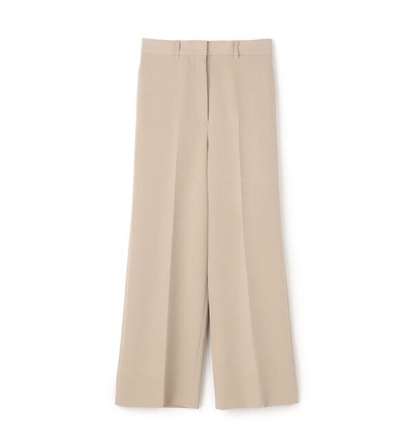 Ballsey「ライトダブルクロス セミフレアパンツ」|スラックス|45 ベージュ