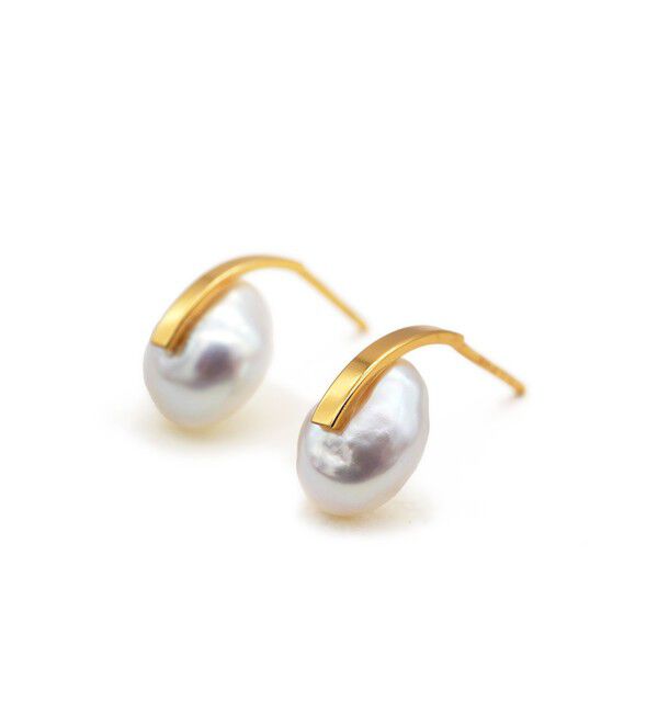 TOMORROWLAND GOODS「【別注】januka バロックパールピアス」|ピアス|