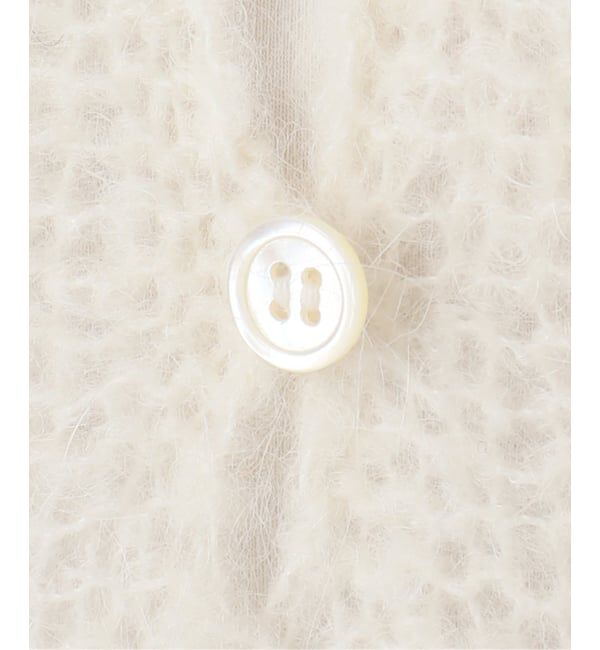 Plage「《WEB限定追加予約》ALPACA MIX BUTTON ニット」|ニット・セーター|