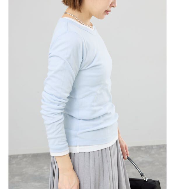 IENA「コットンシアープルオーバー」|Tシャツ・カットソー|
