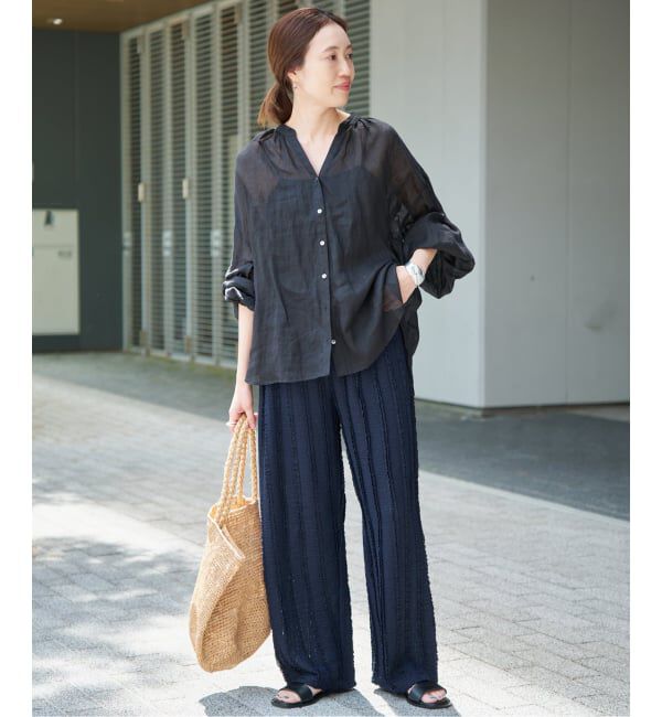 SLOBE IENA「《シリーズあり》カットフリルパンツ」|その他|