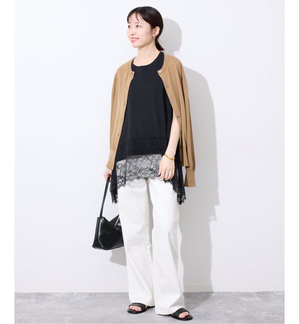 SLOBE IENA「《追加2予約》SLOBE スクエアハンドルバッグ」|ハンドバッグ|
